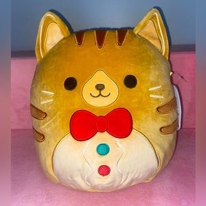 NWT/HTF  11” JONES THE GINGERBREAD CAT 🫚 🍞 🎄